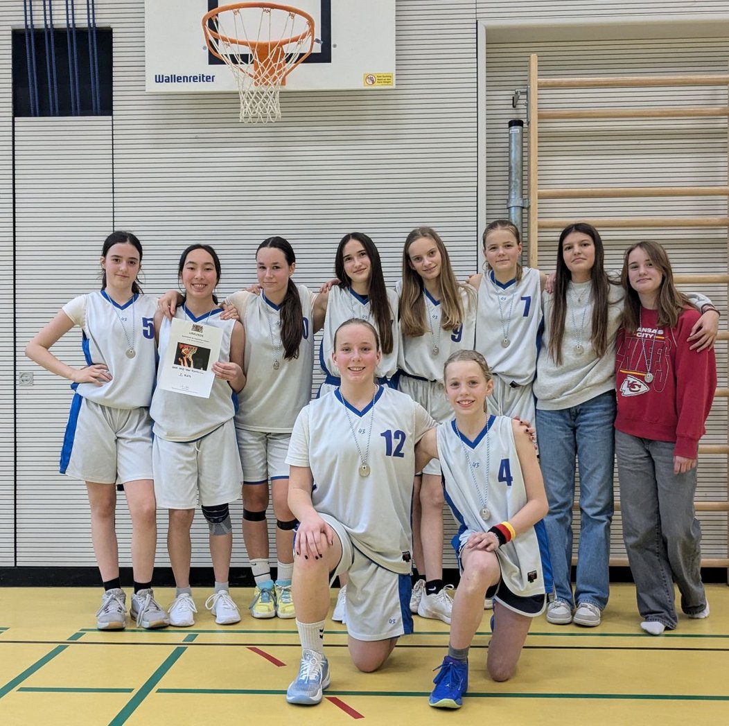 Foto der Basketbal Schulmannschaft